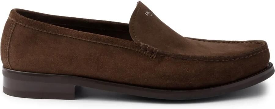 Prada Suède loafers Bruin