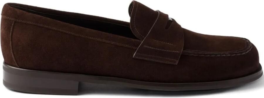 Prada Suède loafers Bruin