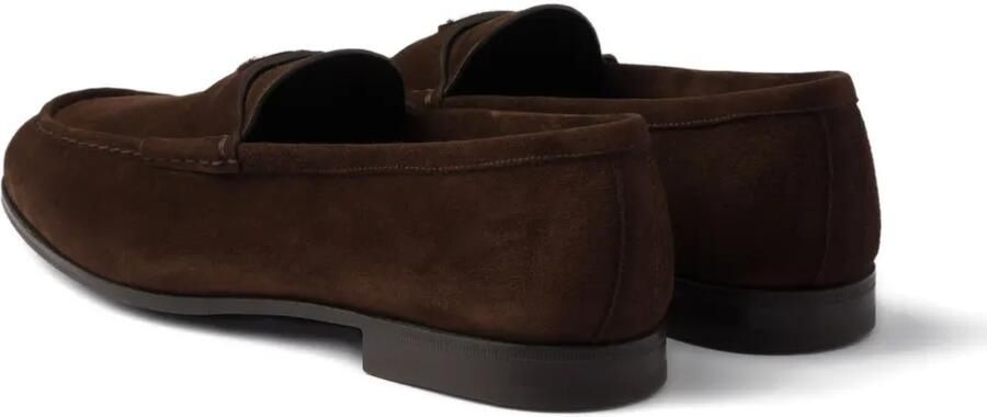Prada Suède loafers Bruin - Foto 4