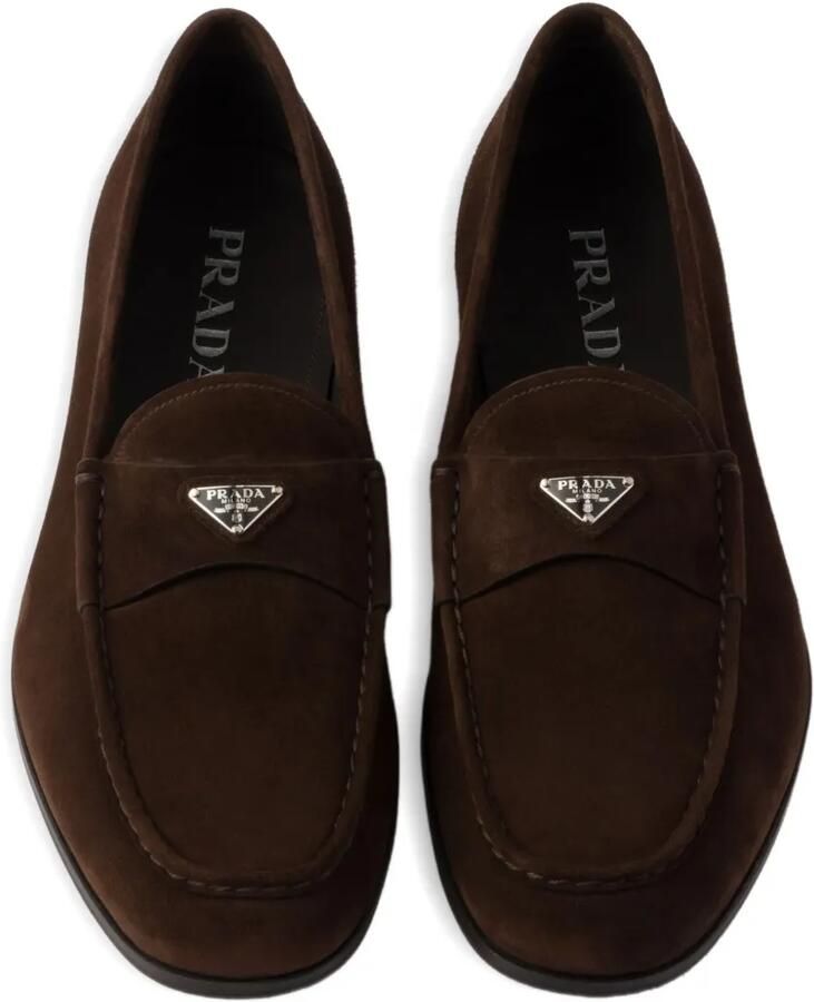 Prada Suède loafers Bruin - Foto 2