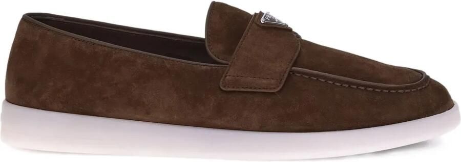Prada Suède loafers Bruin