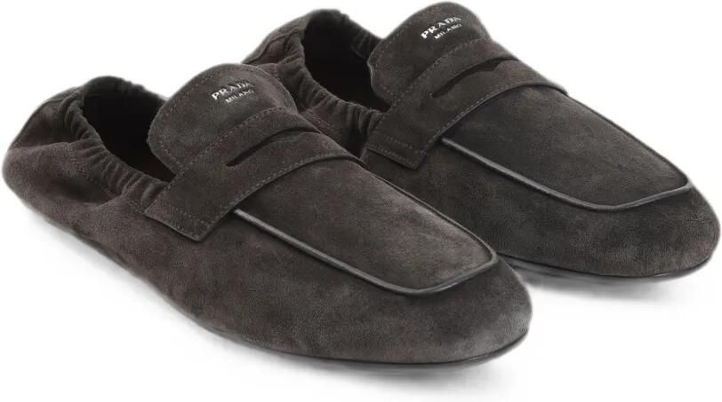 Prada Suède loafers Bruin - Foto 3