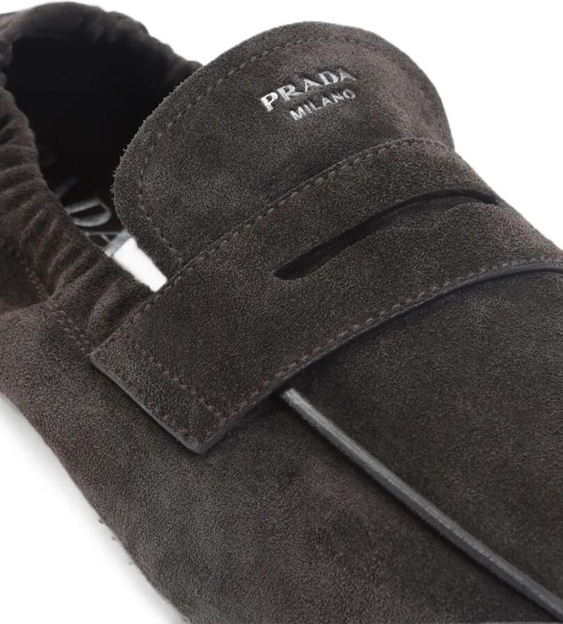 Prada Suède loafers Bruin - Foto 2