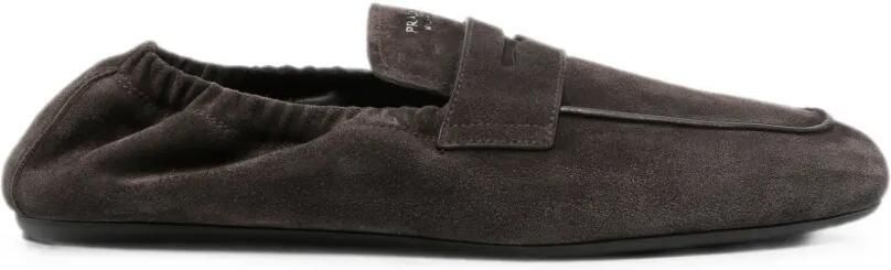 Prada Suède loafers Bruin