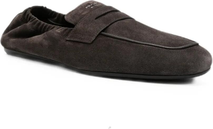 Prada Suède loafers Bruin - Foto 2