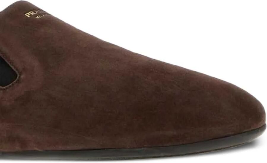 Prada Suède loafers Bruin - Foto 2