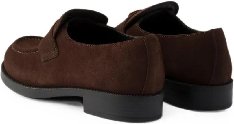 Prada Suède loafers Bruin - Foto 4