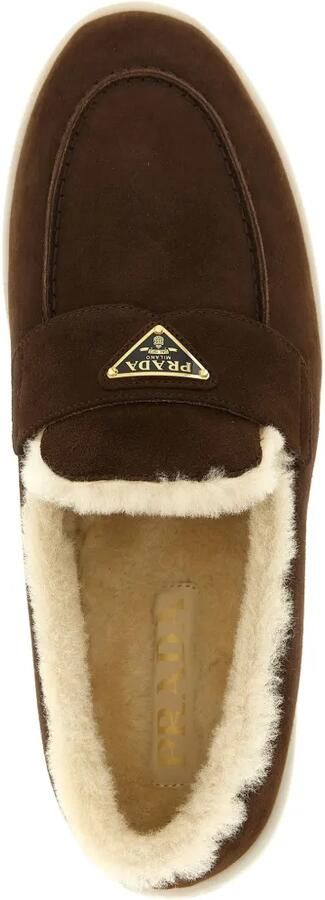 Prada Suède loafers Bruin - Foto 4