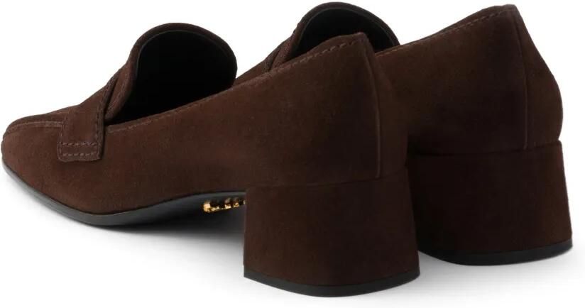 Prada Suède loafers Bruin - Foto 5
