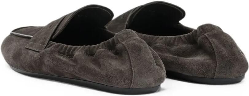 Prada Suède loafers Grijs - Foto 4