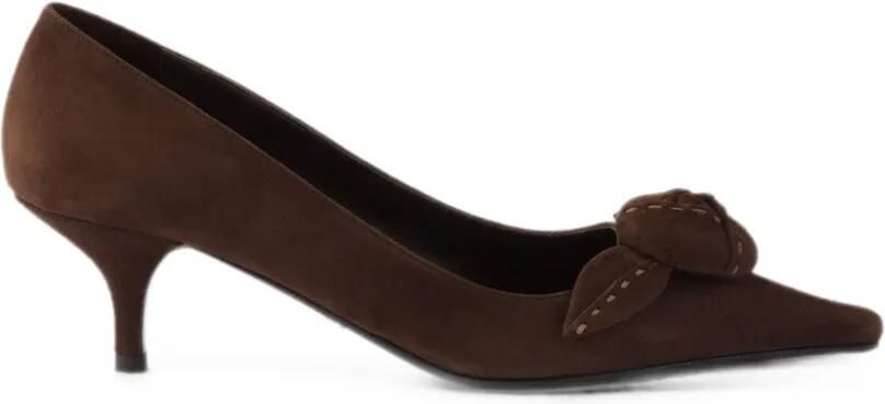 Prada Suède pumps Bruin