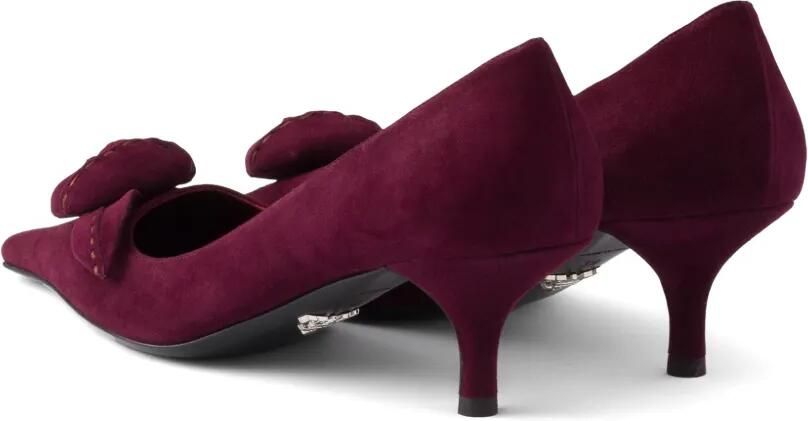 Prada Suède pumps Paars - Foto 5