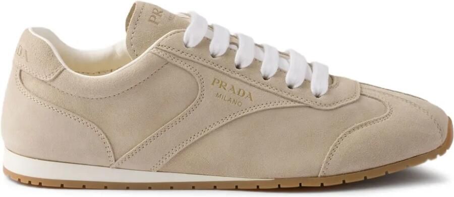 Prada Suède sneakers Beige