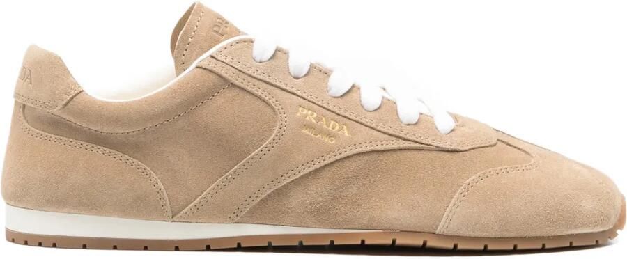 Prada Suède sneakers Beige
