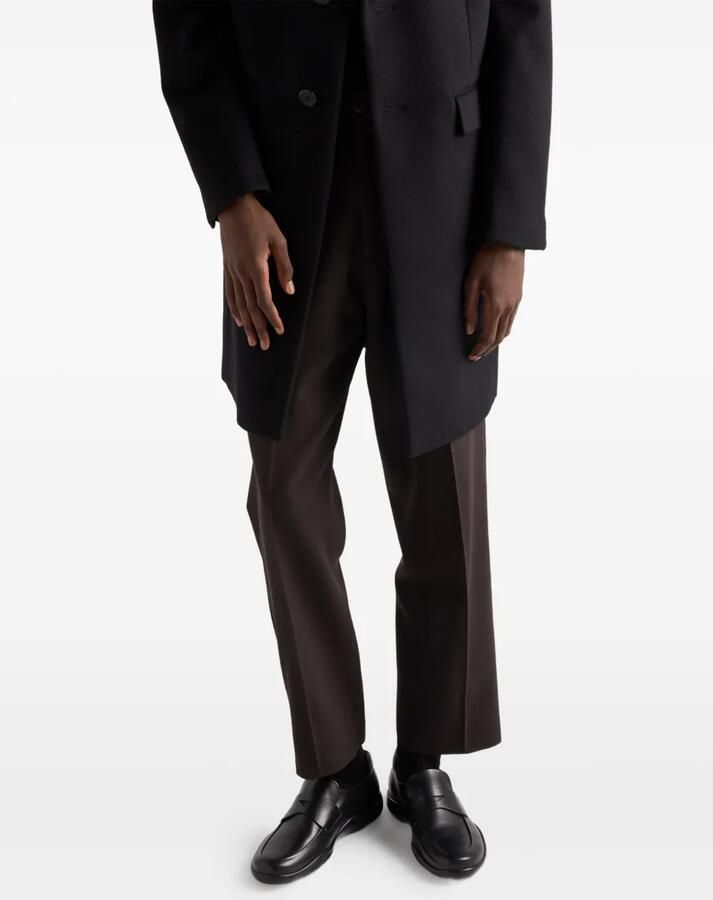 Prada Toblach leren loafers Zwart - Foto 3