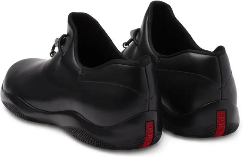 Prada Toblach leren sneakers Zwart - Foto 4