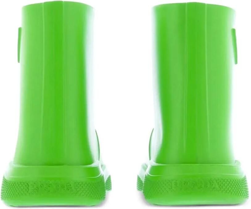 Prada Triangle laarzen met logo Groen - Foto 2