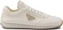 Prada Leren sneakers met logo Beige - Thumbnail 1