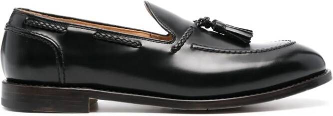 Premiata 32056 leren loafers Zwart