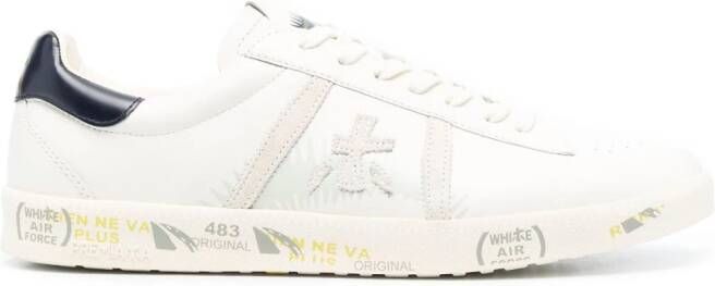 Premiata Andy sneakers met logopatch Wit