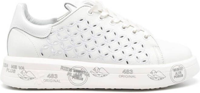 Premiata Belle sneakers van kalfsleer Wit