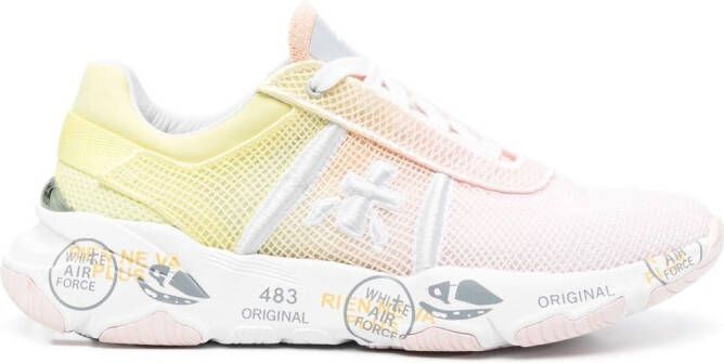 Premiata Stijlvolle Sneakers Yellow Dames - Foto 4