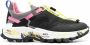Premiata Crossd sneakers met colourblocking Zwart - Thumbnail 1