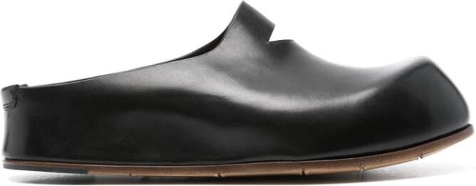 Premiata El Banero leren slippers Zwart