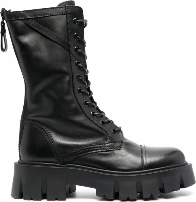 Premiata EElba combat boots Zwart