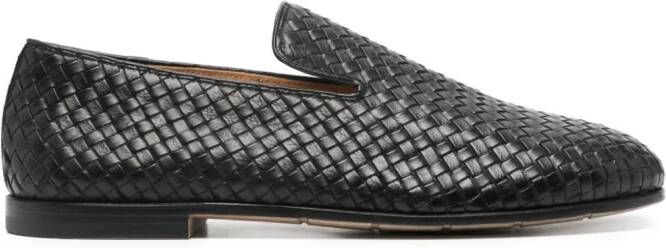 Premiata Leren slippers Zwart