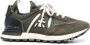 Premiata John Low sneakers met logopatch Groen - Thumbnail 1