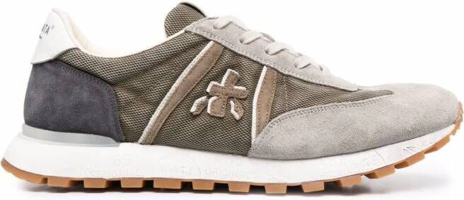 PREMIATA Lage Sneakers Heren John Low Maat: 40 Materiaal: Suède Kleur: Groen - Foto 3
