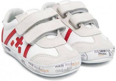 Premiata Kids Baby-BV sneakers met klittenband Wit
