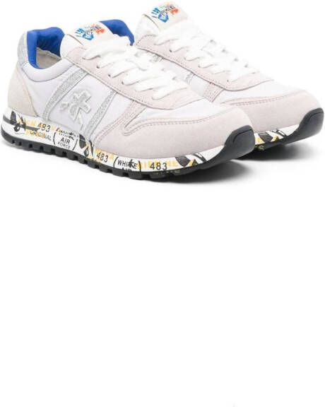 Premiata Kids Lucy low-top sneakers Wit