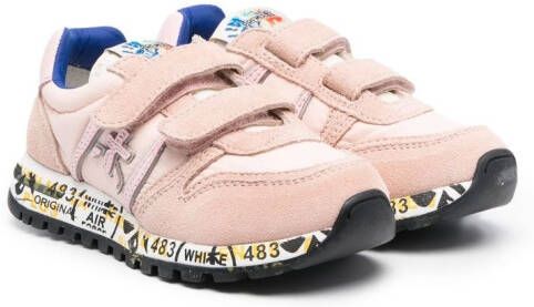 Premiata Kids SkyB sneakers met grafische print Roze