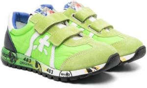 Premiata Kids Sneakers met klittenband Groen