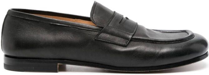 Premiata Leren loafers Zwart