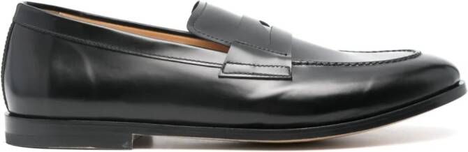 Premiata Leren loafers Zwart