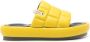 Premiata Leren slippers Geel - Thumbnail 1