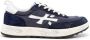 Premiata Low top sneakers met logo-applicatie Blauw - Thumbnail 1