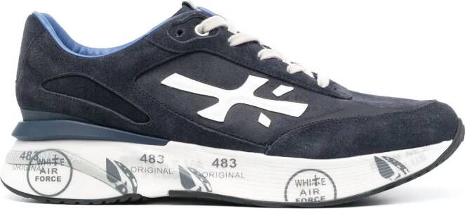 Premiata Moe Run sneakers met vlakken Blauw