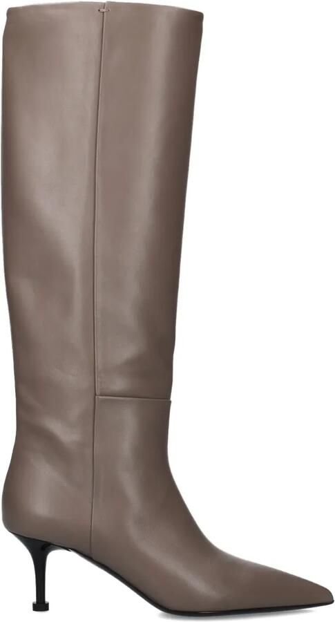 Premiata 65 mm laarzen met puntige neus en hak Beige