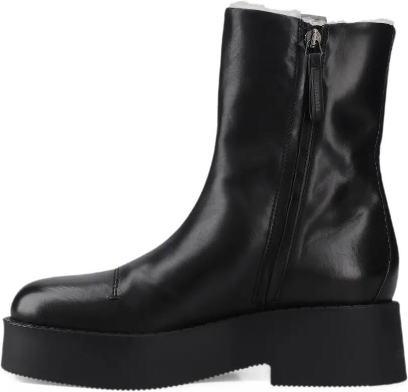 Premiata Aniline leather platform ankle boots Zwart - Foto 2