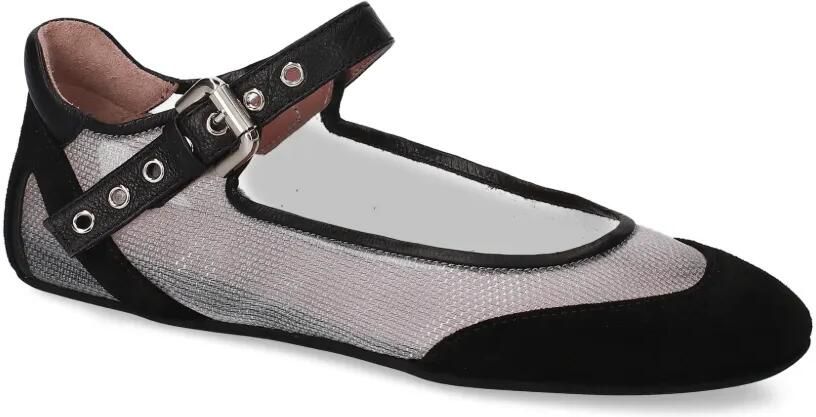 Premiata Ballerina's met gesp Zwart - Foto 4