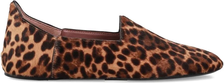Premiata Ballerina's met luipaardprint Bruin