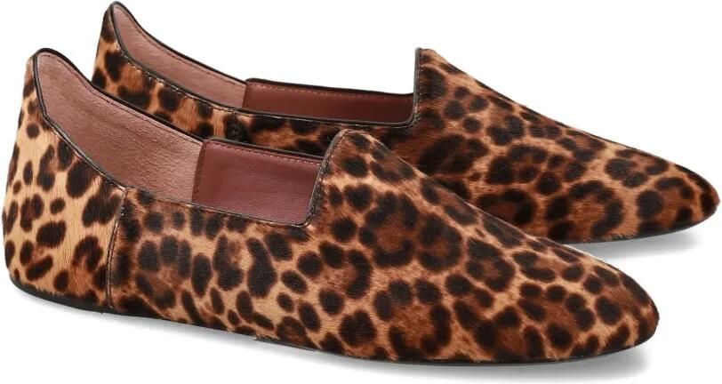 Premiata Ballerina's met luipaardprint Bruin - Foto 3