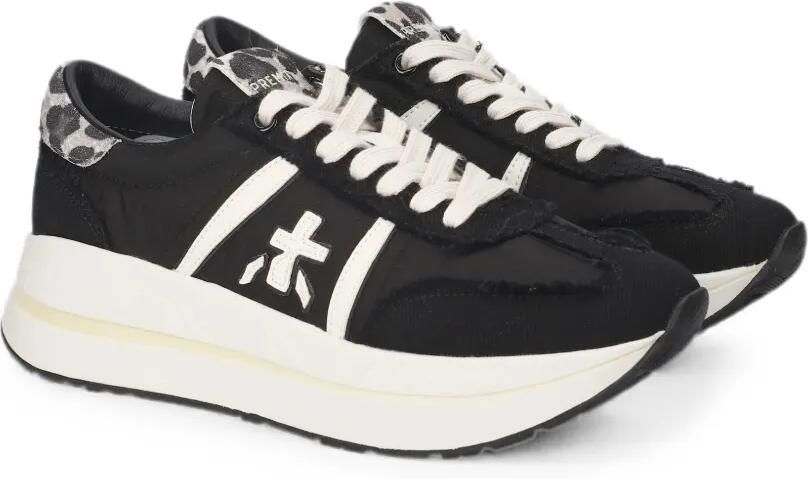 Premiata Beth sneakers met luipaardprint Zwart - Foto 2