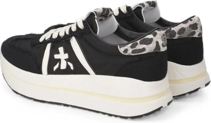 Premiata Beth sneakers met luipaardprint Zwart - Foto 3