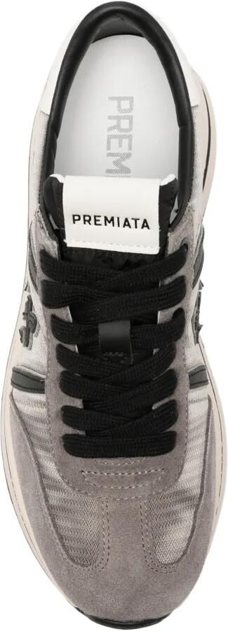 Premiata Beth sneakers met plateauzool Grijs - Foto 4