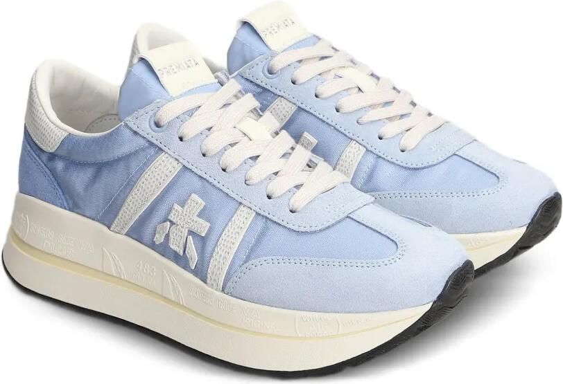 Premiata Bethcoin 8146 sneakers met vlakken en logopatch Blauw - Foto 3
